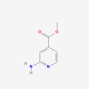 molecular formula C7H8N2O2 B026944 甲基2-氨基吡啶-4-羧酸酯 CAS No. 6937-03-7