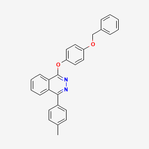 1-(4-(Benzyloxy)phenoxy)-4-(p-tolyl)phthalazine