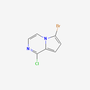 6-Bromo-1-chloropyrrolo[1,2-a]pyrazine