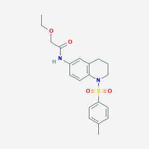 2-ethoxy-N-(1-tosyl-1,2,3,4-tetrahydroquinolin-6-yl)acetamide
