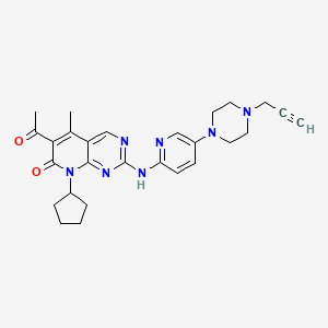 molecular formula C27H31N7O2 B2694524 Palbociclib-propargyl 