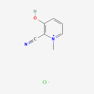 2-Cyano-3-hydroxy-1-methylpyridin-1-ium chloride