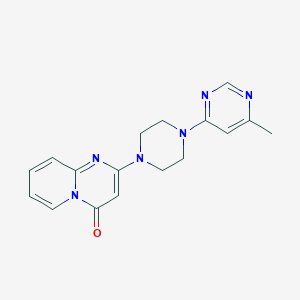 2-[4-(6-Methylpyrimidin-4-yl)piperazin-1-yl]pyrido[1,2-a]pyrimidin-4-one