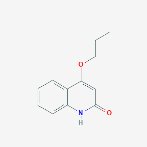 molecular formula C12H13NO2 B2694703 4-Propoxyquinolin-2(1H)-one CAS No. 1228185-60-1