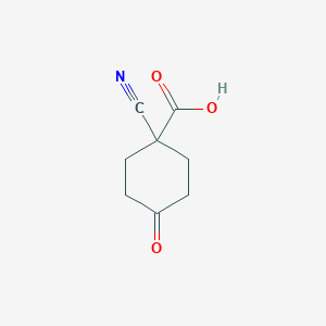 1-Cyano-4-oxocyclohexane-1-carboxylic acid