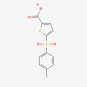 molecular formula C12H10O4S2 B2694763 5-(4-methylbenzenesulfonyl)thiophene-2-carboxylic acid CAS No. 1171239-09-0