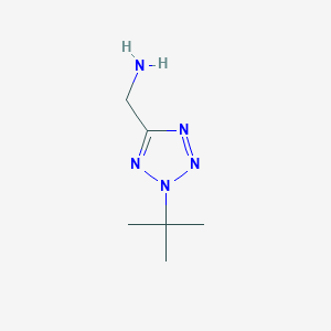(2-tert-butyl-2H-1,2,3,4-tetrazol-5-yl)methanamine