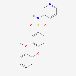 4-(2-methoxyphenoxy)-N-(3-pyridinyl)benzenesulfonamide