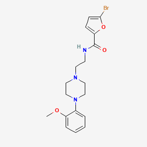 5-bromo-N-(2-(4-(2-methoxyphenyl)piperazin-1-yl)ethyl)furan-2-carboxamide