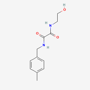 N1-(2-hydroxyethyl)-N2-(4-methylbenzyl)oxalamide
