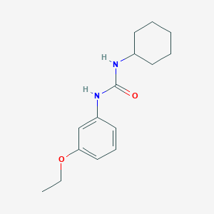 molecular formula C15H22N2O2 B269485 1-cyclohexyl-3-(3-ethoxyphenyl)urea 