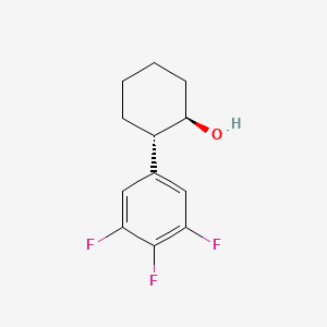 (1R,2S)-2-(3,4,5-Trifluorophenyl)cyclohexan-1-ol