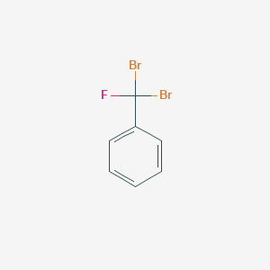 molecular formula C7H5Br2F B2695069 [Dibromo(fluoro)methyl]benzene CAS No. 772339-79-4
