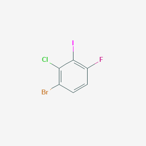 3-Bromo-2-chloro-6-fluoroiodobenzene