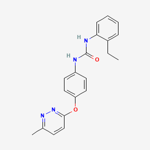 1-(2-Ethylphenyl)-3-(4-((6-methylpyridazin-3-yl)oxy)phenyl)urea