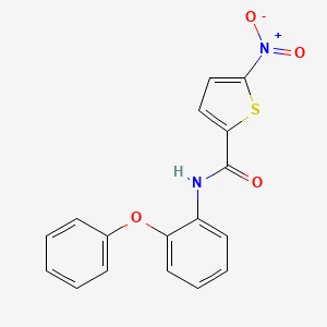 5-nitro-N-(2-phenoxyphenyl)thiophene-2-carboxamide