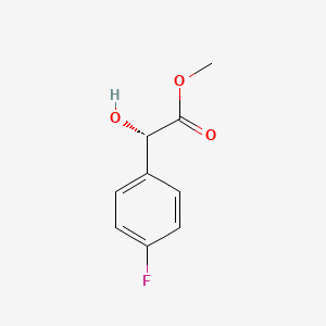 B2695608 methyl (2S)-2-(4-fluorophenyl)-2-hydroxyacetate CAS No. 63096-35-5