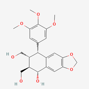molecular formula C22H26O8 B2695700 Podophyllol 