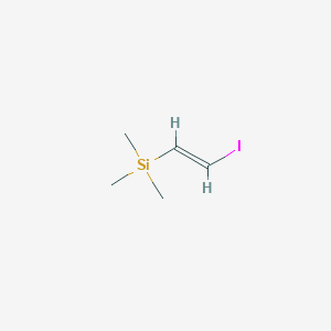 molecular formula C5H11ISi B2695777 (E)-(2-Iodovinyl)trimethylsilane CAS No. 70737-22-3