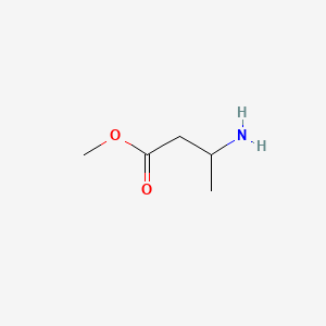 molecular formula C5H11NO2 B2695864 Methyl 3-aminobutanoate CAS No. 6078-06-4