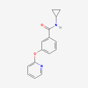 N-cyclopropyl-3-(pyridin-2-yloxy)benzamide