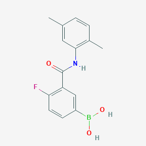 3-(2,5-Dimethylphenylcarbamoyl)-4-fluorobenzeneboronic acid