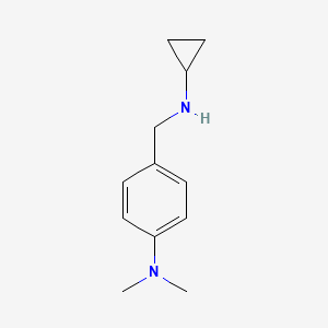 4-[(cyclopropylamino)methyl]-N,N-dimethylaniline