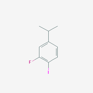 2-Fluoro-1-iodo-4-propan-2-ylbenzene