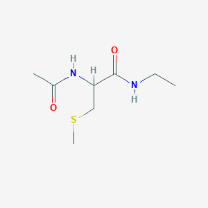 2-acetamido-N-ethyl-3-methylsulfanylpropanamide