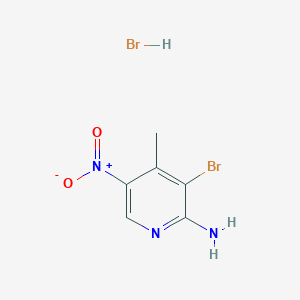 3-Bromo-4-methyl-5-nitropyridin-2-amine hydrobromide