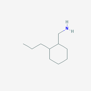 molecular formula C10H21N B2696060 (2-Propylcyclohexyl)methanamine CAS No. 887647-98-5