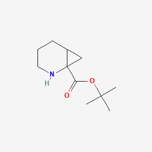 molecular formula C11H19NO2 B2696130 Tert-butyl 2-azabicyclo[4.1.0]heptane-1-carboxylate CAS No. 2248318-25-2