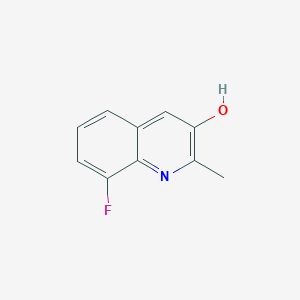 molecular formula C10H8FNO B2696201 8-Fluoro-2-methylquinolin-3-ol CAS No. 1314012-55-9