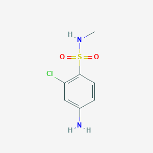 4-amino-2-chloro-N-methylbenzenesulfonamide