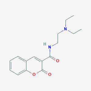 N-[2-(diethylamino)ethyl](2-oxochromen-3-yl)carboxamide