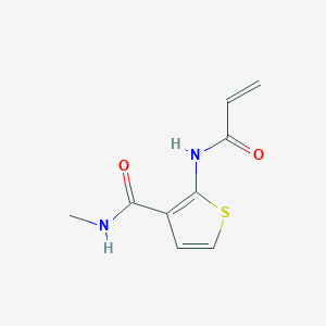 N-Methyl-2-(prop-2-enoylamino)thiophene-3-carboxamide