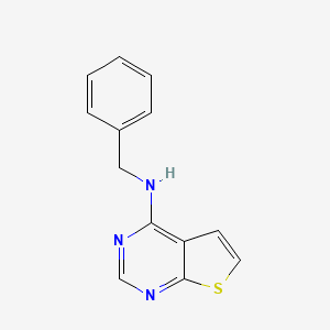 B2696511 N-benzylthieno[2,3-d]pyrimidin-4-amine CAS No. 63893-42-5