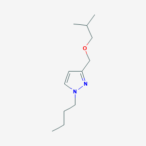 molecular formula C12H22N2O B2696518 1-butyl-3-(isobutoxymethyl)-1H-pyrazole CAS No. 1856040-32-8