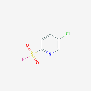 molecular formula C5H3ClFNO2S B2696569 5-Chloropyridine-2-sulfonyl fluoride CAS No. 1780694-70-3