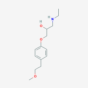1-(Ethylamino)-3-(4-(2-methoxyethyl)phenoxy)propan-2-ol