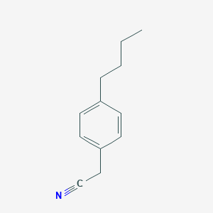 molecular formula C12H15N B026970 2-(4-Butylphenyl)acetonitrile CAS No. 105872-07-9