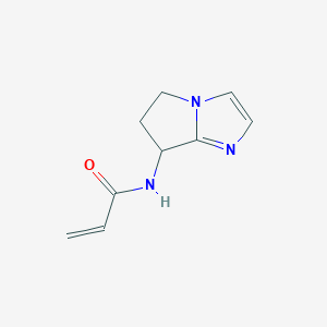 N-(6,7-Dihydro-5H-pyrrolo[1,2-a]imidazol-7-yl)prop-2-enamide