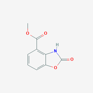 molecular formula C9H7NO4 B026973 Methyl 2-oxo-2,3-dihydrobenzo[d]oxazole-4-carboxylate CAS No. 100246-04-6