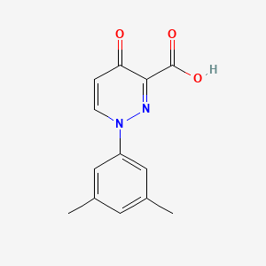 1-(3,5-Dimethylphenyl)-4-oxo-1,4-dihydropyridazine-3-carboxylic acid