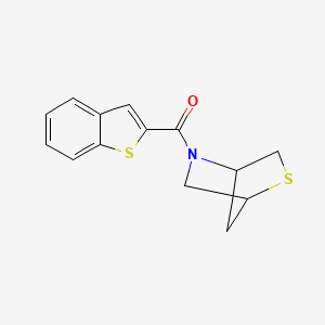 Benzo[b]thiophen-2-yl(2-thia-5-azabicyclo[2.2.1]heptan-5-yl)methanone