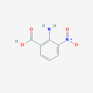 molecular formula C7H6N2O4 B026977 2-Amino-3-nitrobenzoic acid CAS No. 606-18-8