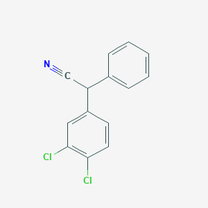 B2697817 2-(3,4-Dichlorophenyl)-2-phenylacetonitrile CAS No. 92150-76-0