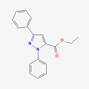 ethyl 1,3-diphenyl-1H-pyrazole-5-carboxylate