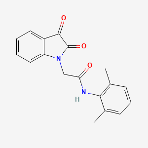 N-(2,6-dimethylphenyl)-2-(2,3-dioxo-2,3-dihydro-1H-indol-1-yl)acetamide