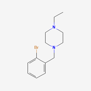 molecular formula C13H19BrN2 B2698232 1-(2-Bromobenzyl)-4-ethylpiperazine CAS No. 414884-19-8